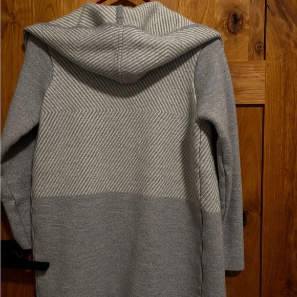 Lineamaglia Thick Italian Wool Hooded Cardigan - Picture 4 of 6